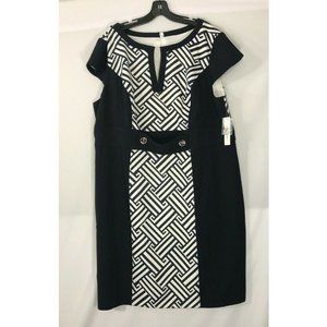 New Sandra Darren 20X DRESS Slimming Print